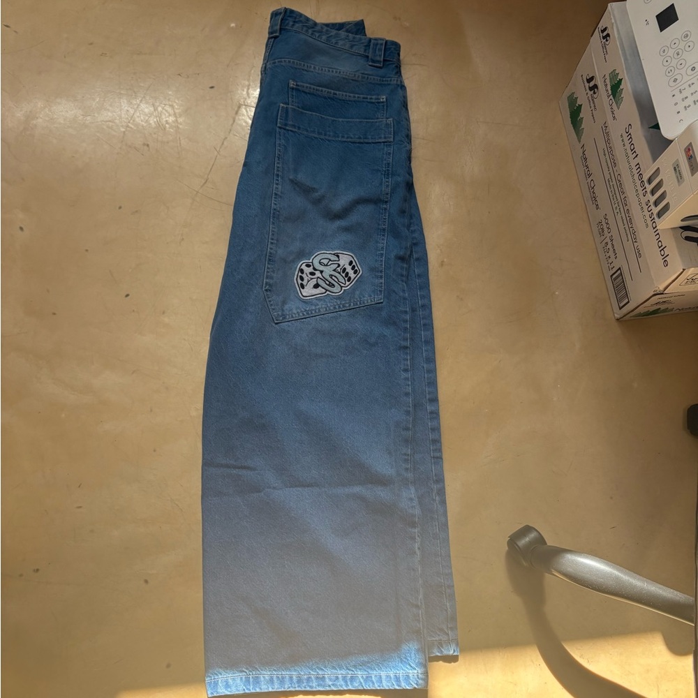 Bershka Light Blue Denim Jeans